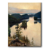 Solnedgang - Canvas