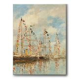 Yacht Basin at Trouville-Deauville - Canvas