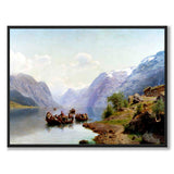 Brudeferden i Hardanger
