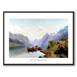 Brudeferden i Hardanger