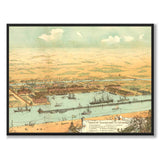 Frihamnen 1894 - Poster