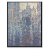 The Portal of Rouen Cathedral in Morning Light - Poster