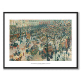 Boulevard des Italiens, Morning, Sunlight - Poster