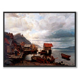 Scene from the West Coast of Sweden - Poster