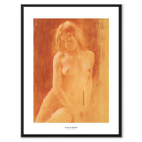 Study in Orange - Poster