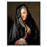 The Lady With The Veil - Poster