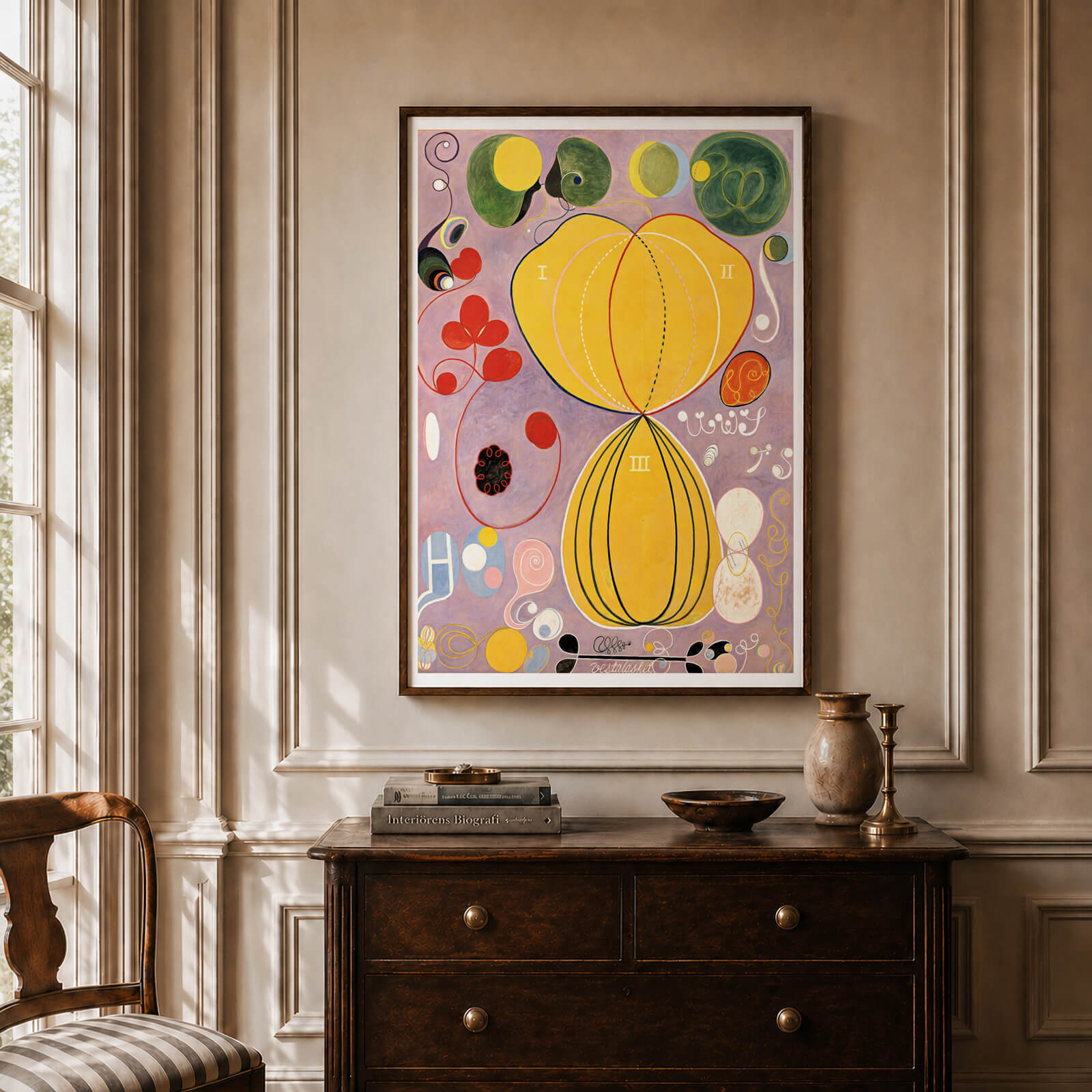 Närbild av The Ten Largest No. 7 - Adulthood av Hilma Af Klint som konstposter från Historly