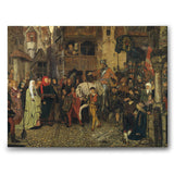 Entry of Sten Sture the Elder into Stockholm - Canvas