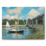 Broen ved Argenteuil - Canvas