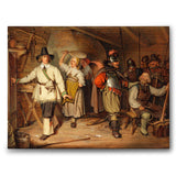 Gustaf Wasa hos Sven Elfsson i Isala By år 1520