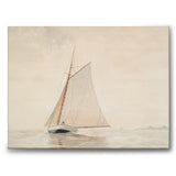 Sailing off Gloucester