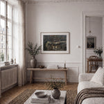The Porcelain Factory som väggkonst i inspirerande inredningsmiljö