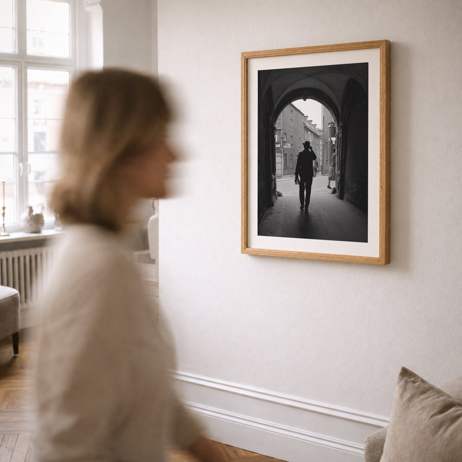 Old Town, Stockholm som väggkonst i inspirerande inredningsmiljö – bild 3