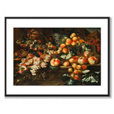 Still Life with Apples and Grapes