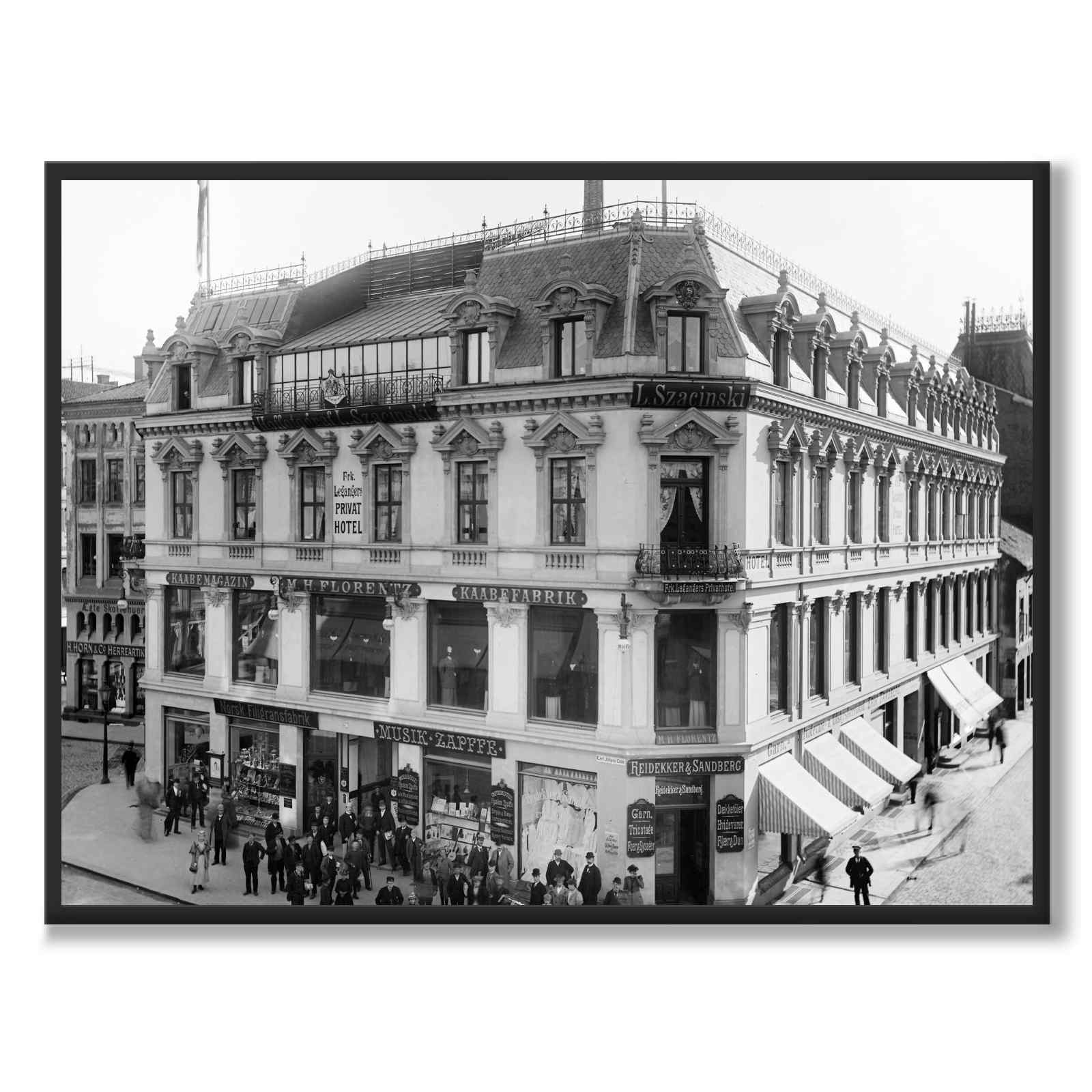 Karl Johans Gate, Oslo 1898