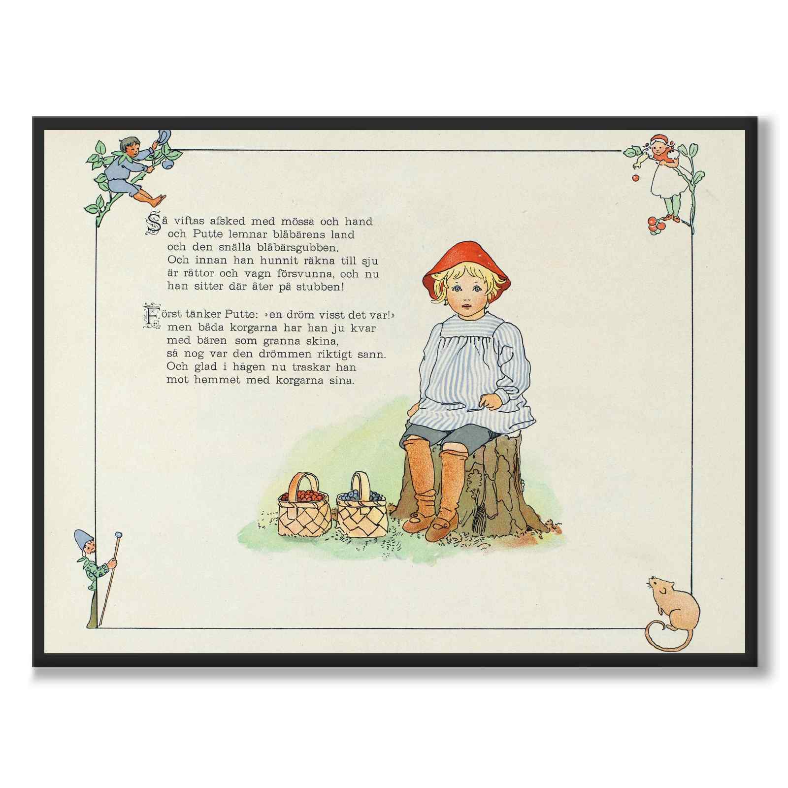 Puttes eventyr i blåbærskogen