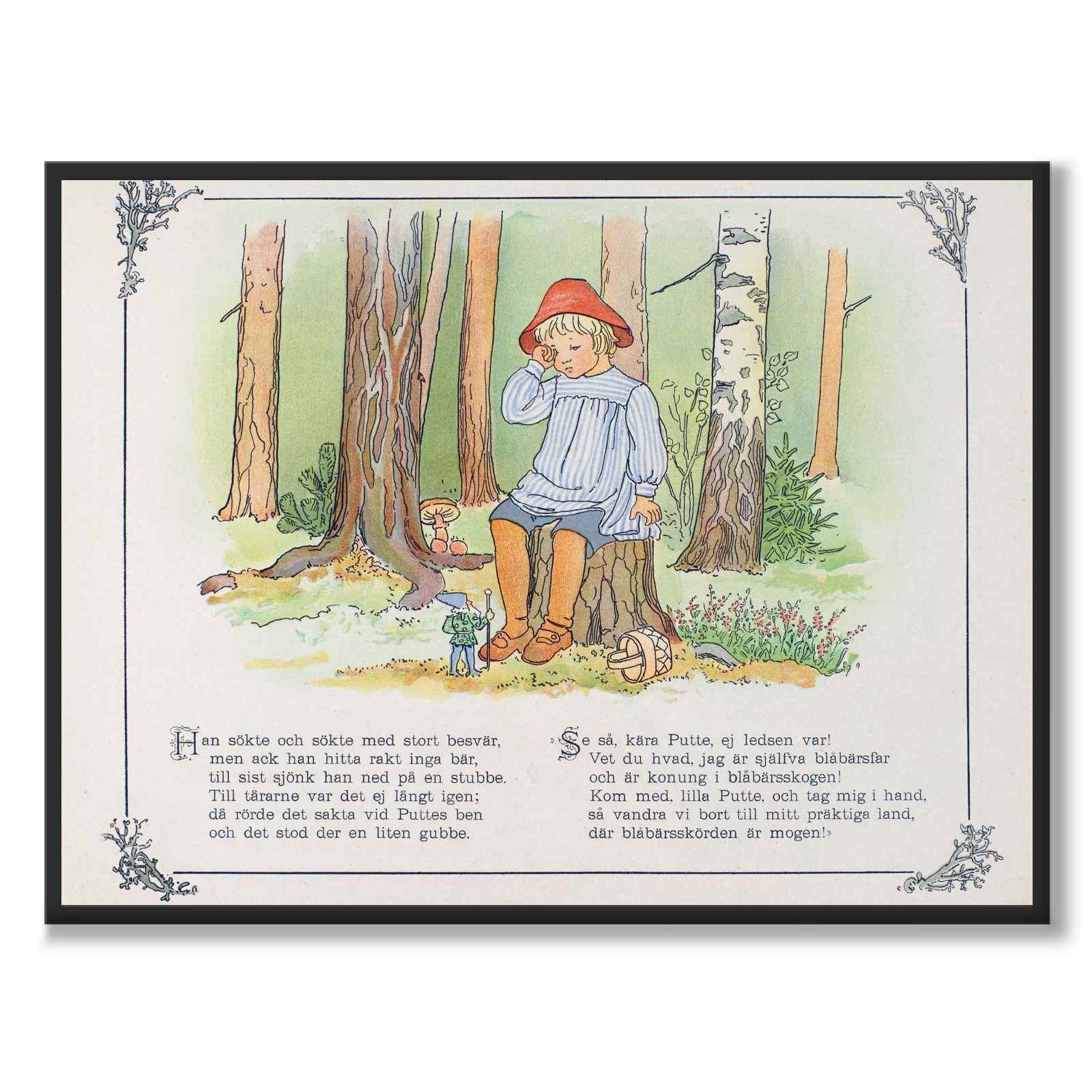 Puttes eventyr i blåbærskogen