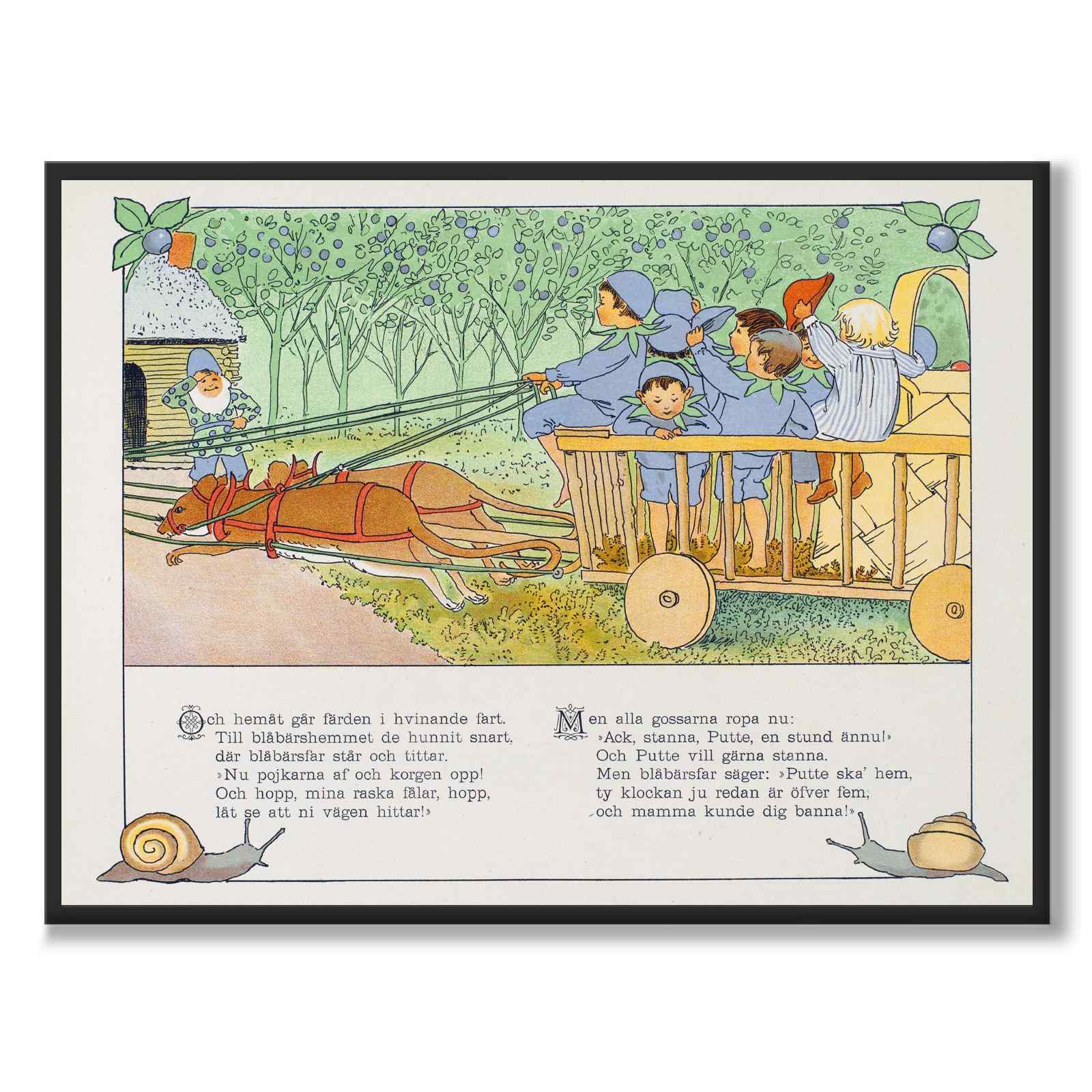 Puttes Eventyr i Blåbærskogen