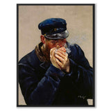 Losen tar seg en røyk