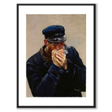 Losen tar seg en røyk