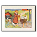 Pelle's New Clothes as a poster for a children's room from Historly – full-bleed without white border