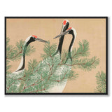 Cranes som japansk poster - helbild