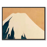 Mount Fuji som japansk poster - helbild