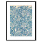 Marigold av William Morris som poster – vit kant