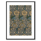 Kennet av William Morris som poster – vit kant