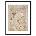 Garden Tulip av William Morris som poster – vit kant