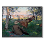 Sommarsiesta av Johan Krouthén som plakat – helbilde