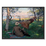 Sommarsiesta av Johan Krouthén som plakat – helbilde
