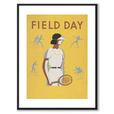 Field day – WPA recreation project, Dist. No. 2 av Beard som poster – vit kant
