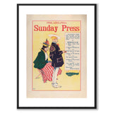 Philadelphia Sunday Press, May 26, 1895 av George Reiter Brill som plakat – hvit kant
