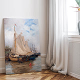 Ved Havnen - Canvas