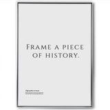 Picture frame - Silver colored Metal