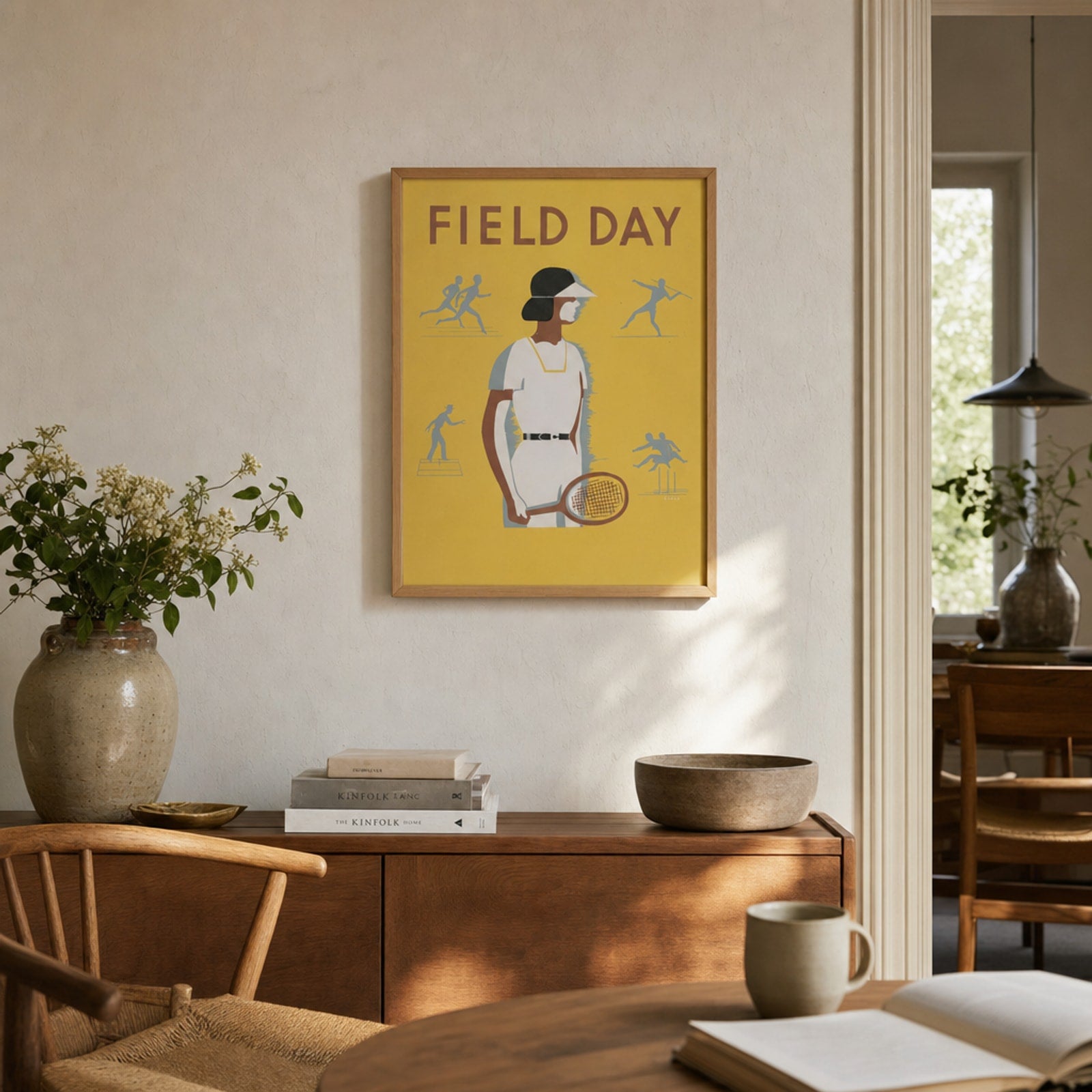 Field day – WPA recreation project, Dist. No. 2 av Beard i en Historly-miljö