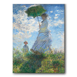 Madame Monet og hennes sønn - Canvas 