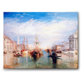 Venezia, fra verandaen til Madonna della Salute - Canvas