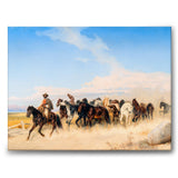 Hester på Campagna - Canvas 