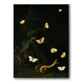 Herbs, Butterflies and a Serpent - Canvas