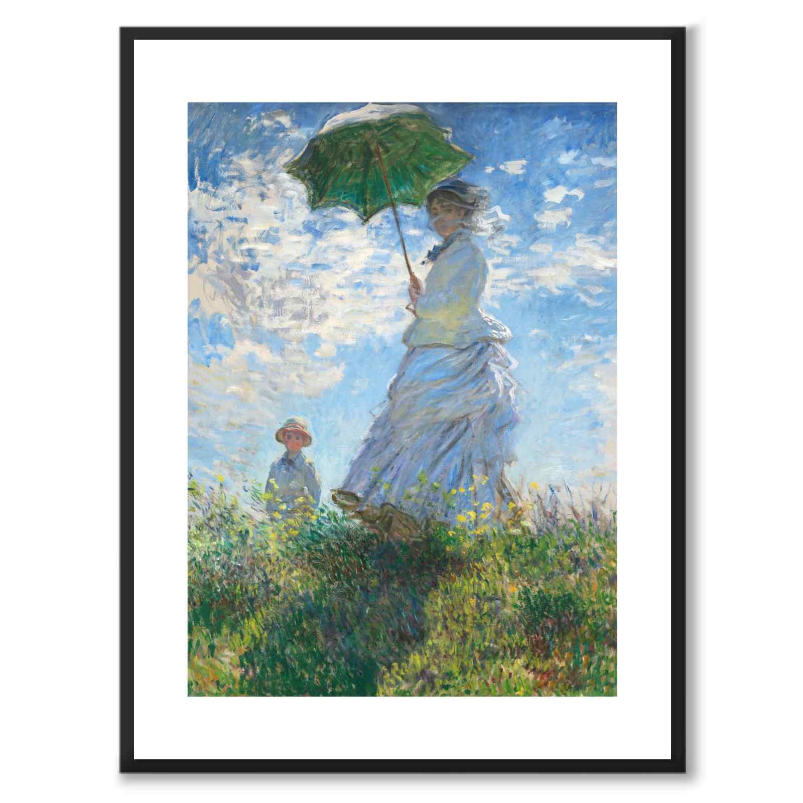 Madame Monet og hennes sønn - plakat 