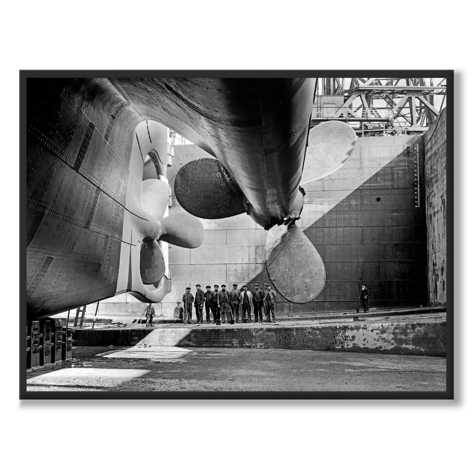 Titanic Rutter Titanic Rudder-plakat | Historly – HISTORLY
