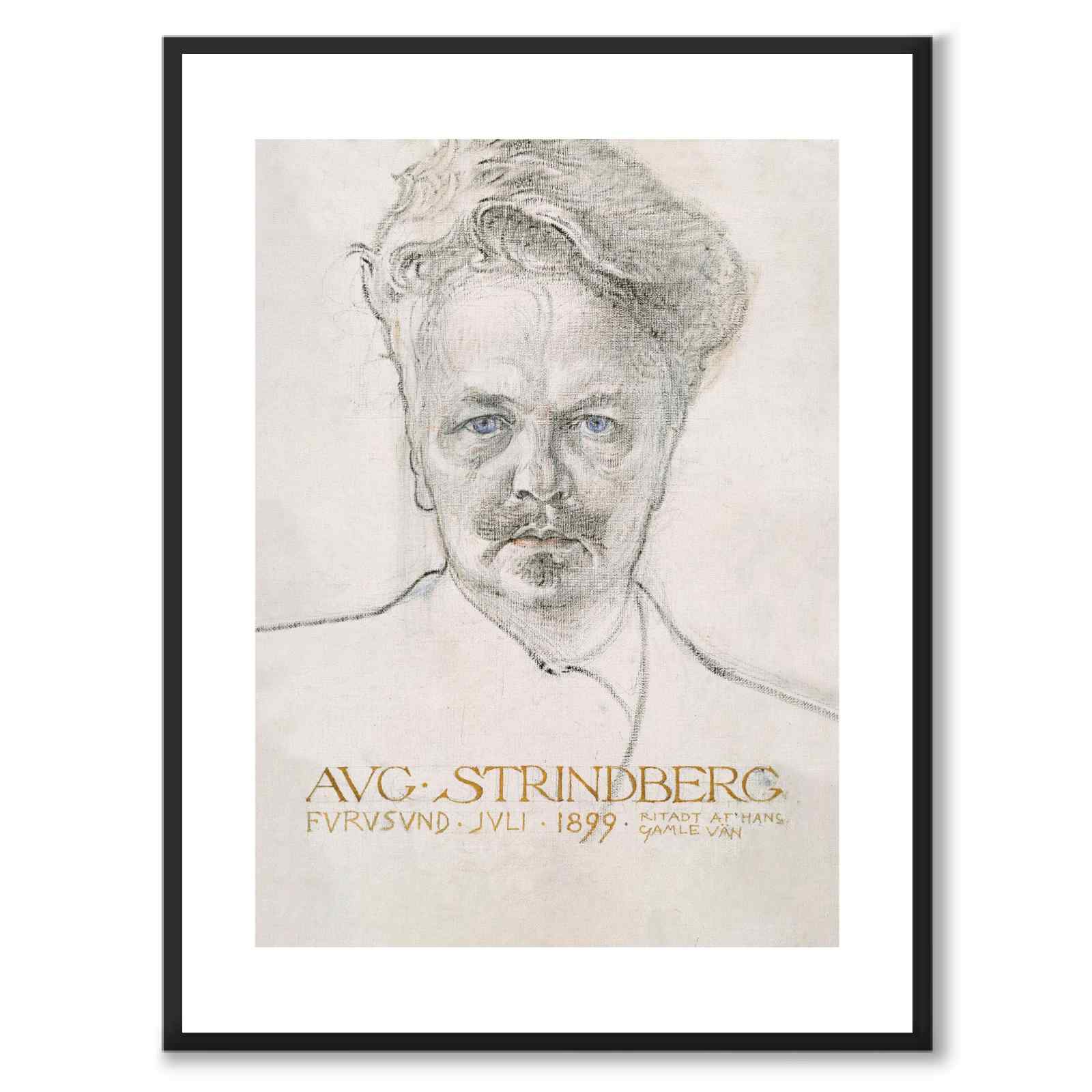 August Strindberg - Plakat