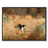 Cat Hunting Birds