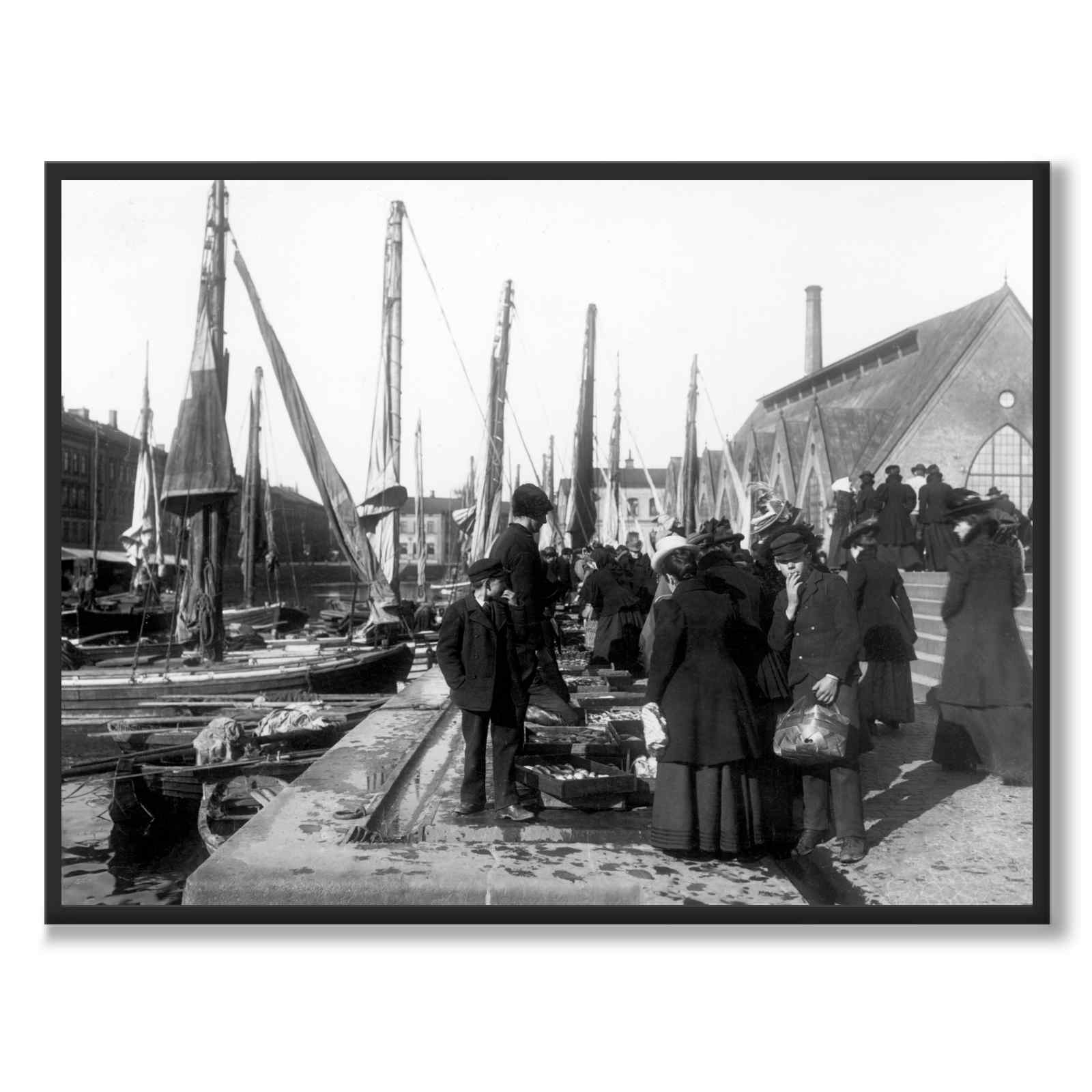 Fiskebrygga i 1905 