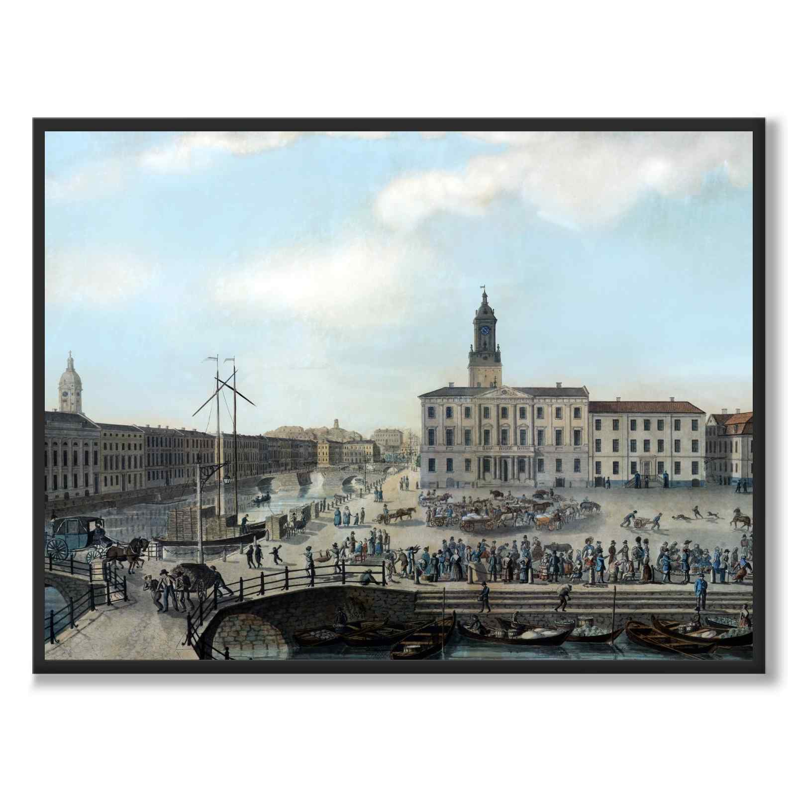 Gustaf Adolf square - Plakat
