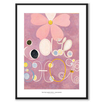 The Ten Largest No. 5 - Adulthood av Hilma Af Klint som konstposter från Historly – med vit kant och titel
