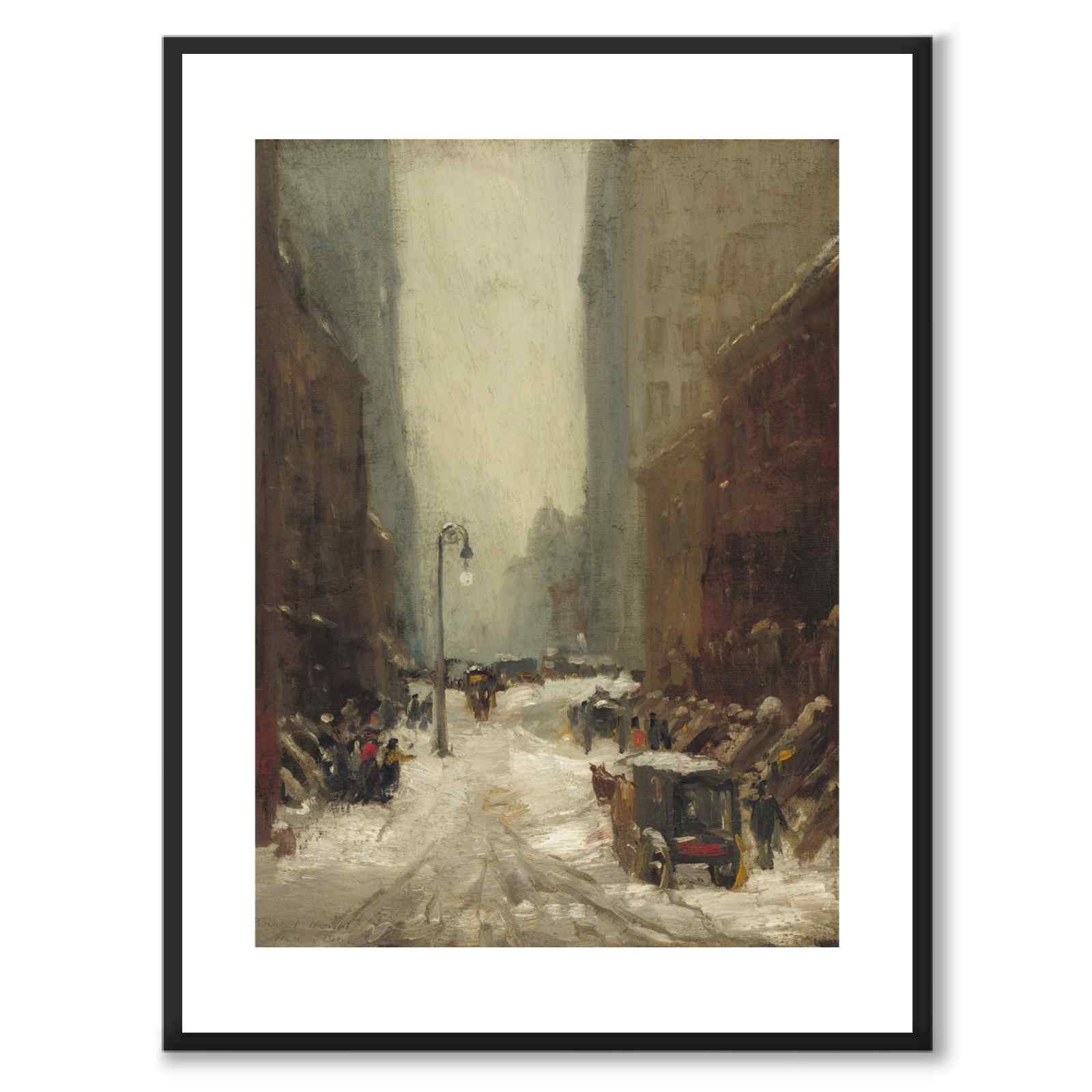 Snø i New York - Plakat