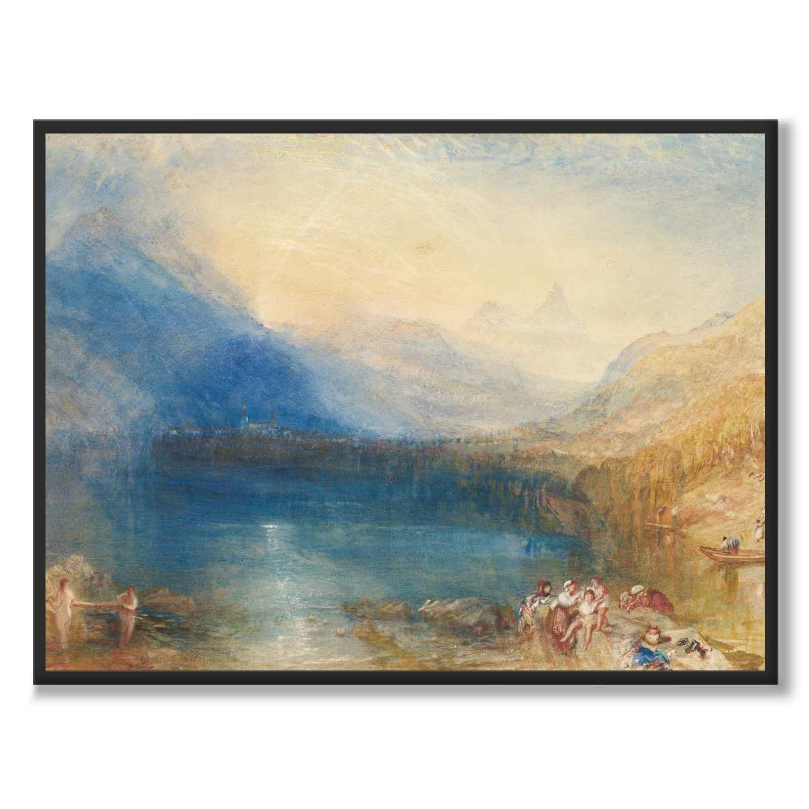 The Lake of Zug - Plakat